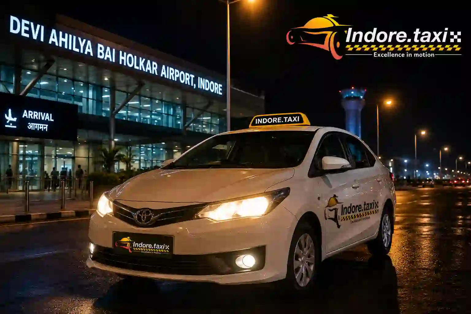 24/7 late night Best Cab Service from Indore Airport book now